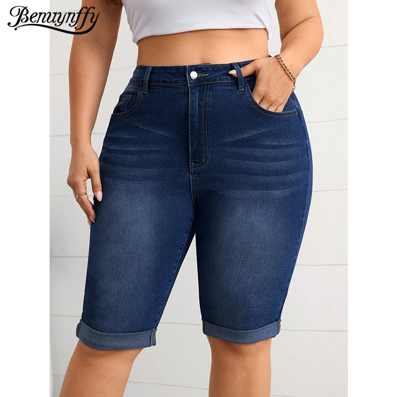 Street Fashion Jeans Women - بنطلون جينز نسائي صيفي بقصة قلم