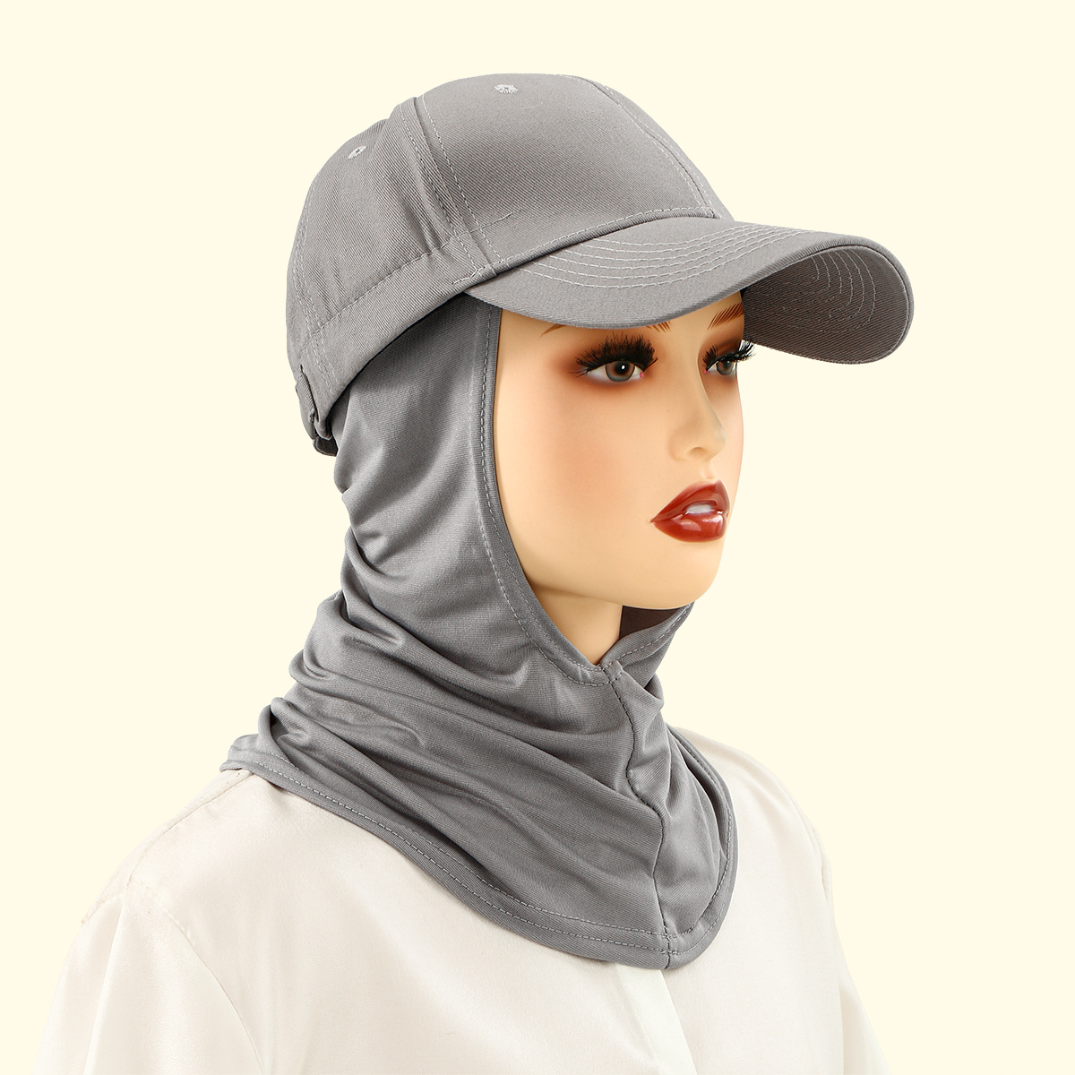 قطعتان من حجاب المسلمات الفوري - مراجعة Baseball Cap Fitted وسعره