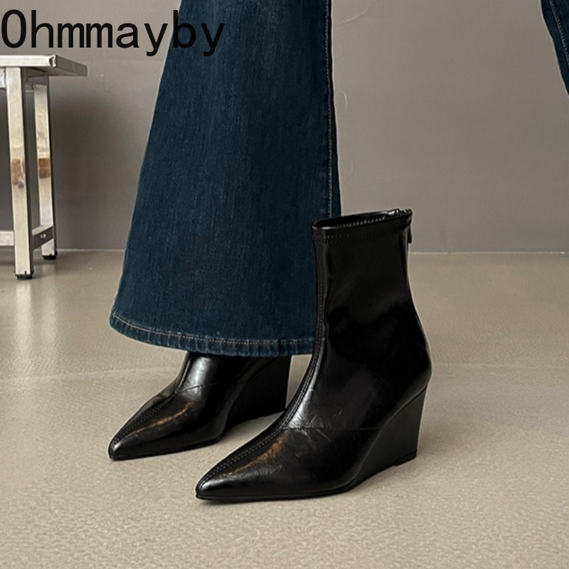 الخريف الشتاء خمر Weges كعب ال - مراجعة Street Fashion Vintage وسعره