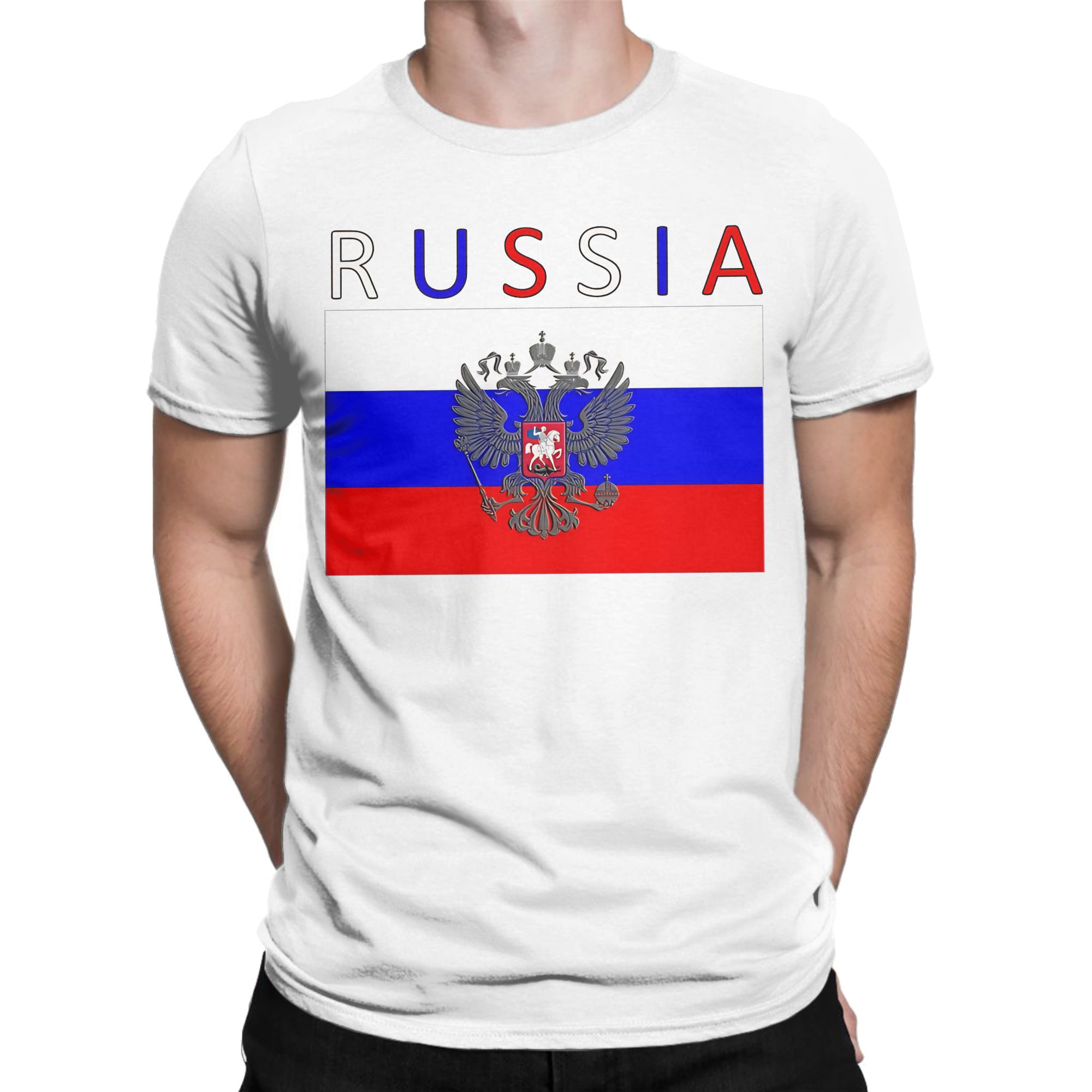 تي شيرت بعلم روسيا، قمصان عصري - مراجعة Street Fashion Russia وسعره