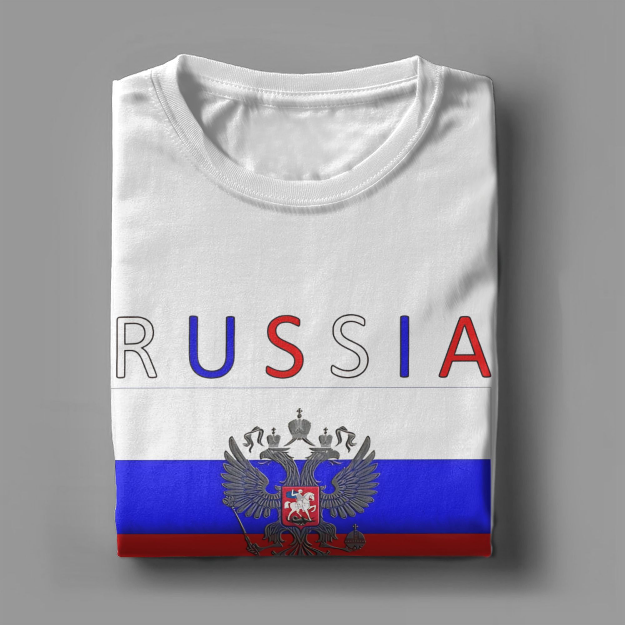 تي شيرت بعلم روسيا، قمصان عصري - مراجعة Street Fashion Russia وسعره