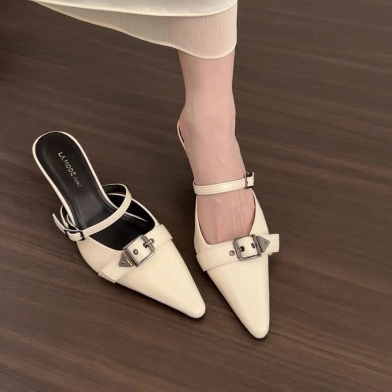 صنادل نسائية بكعب عالٍ ومقدمة  - مراجعة Street Fashion Trends وسعره