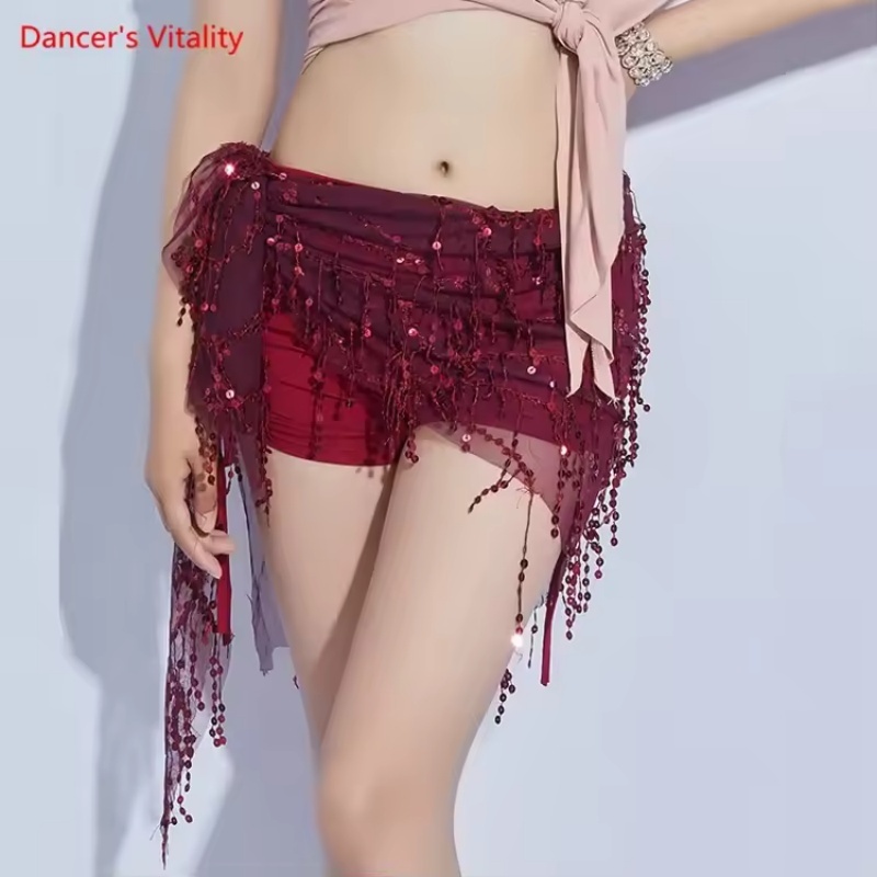 حزام رقص شرقي عصري مزين بالترت - مراجعة Street Fashion Thailand وسعره