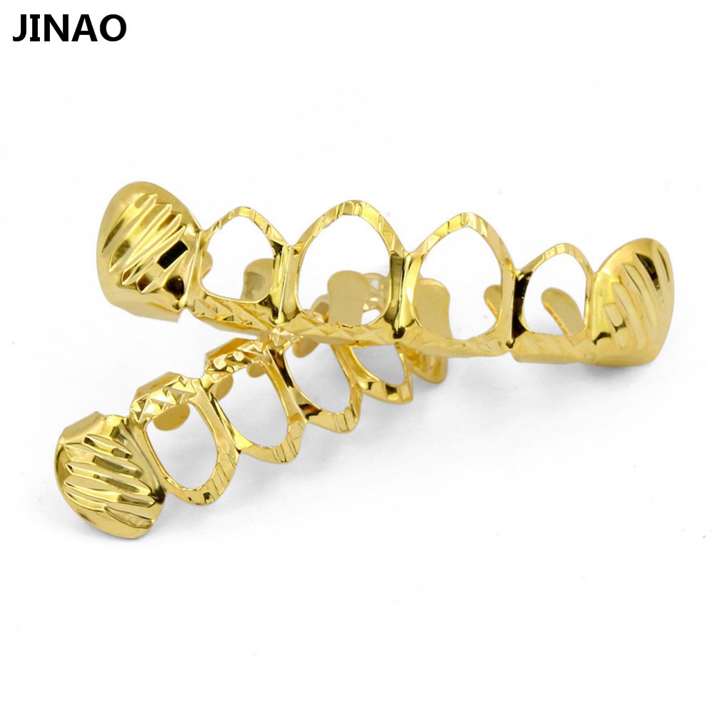 جيناو-طقم أسنان جريلز D-Cut ،  - مراجعة Street Fashion Jewelry وسعره