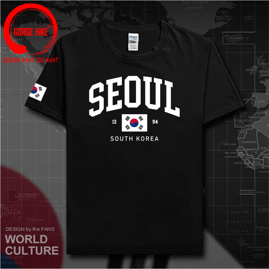 تيشيرتات للجنسين بتصميم علم كو - مراجعة Street Fashion Seoul وسعره