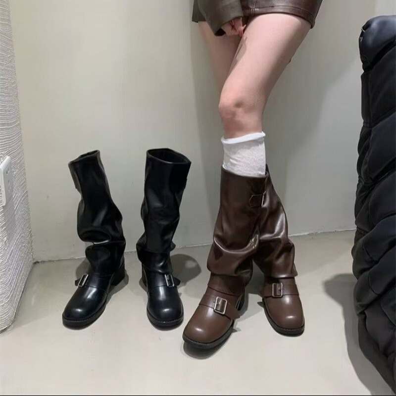 2025 امرأة الأحذية الركبة عالي - مراجعة Street Fashion Trends وسعره