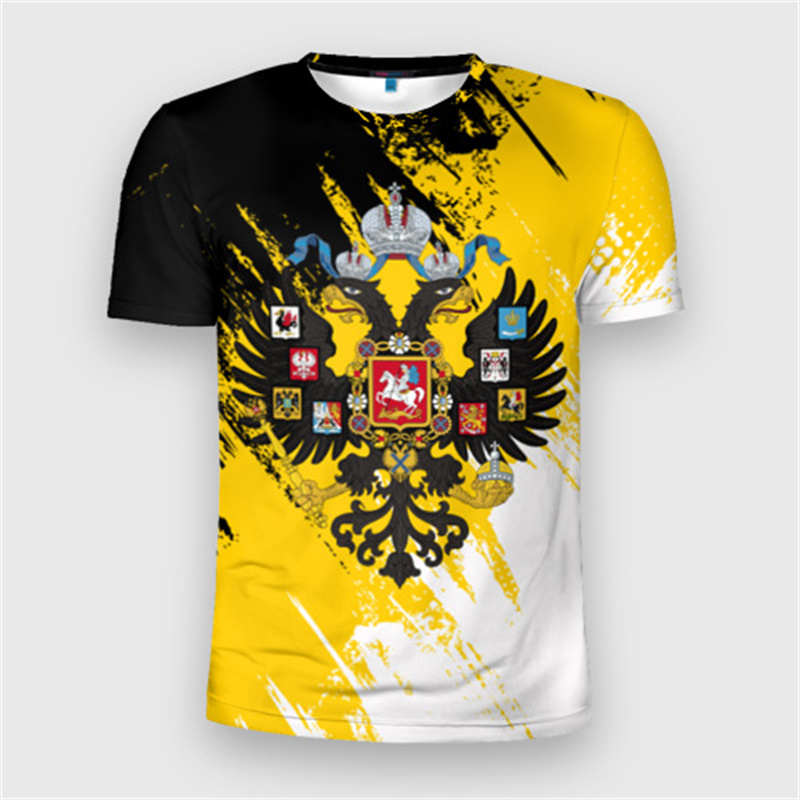 Fashion Russia Flag Badge T-sh - مراجعة Street Fashion Russia وسعره