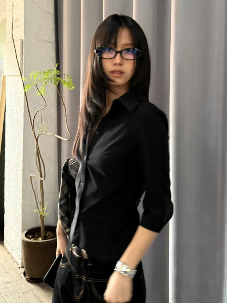 قميص نسائي كاجوال عتيق الطراز  - مراجعة Street Fashion In Japan وسعره