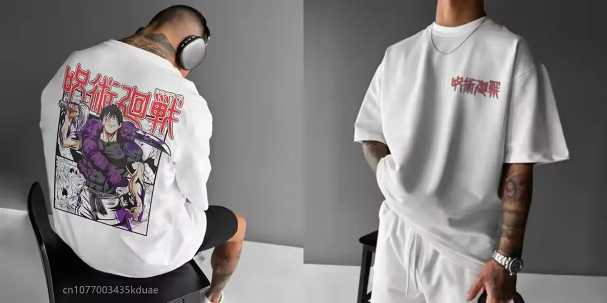 تي شيرت جوجوتسو كايسن بتصميم أ - مراجعة Street Fashion In Japan وسعره